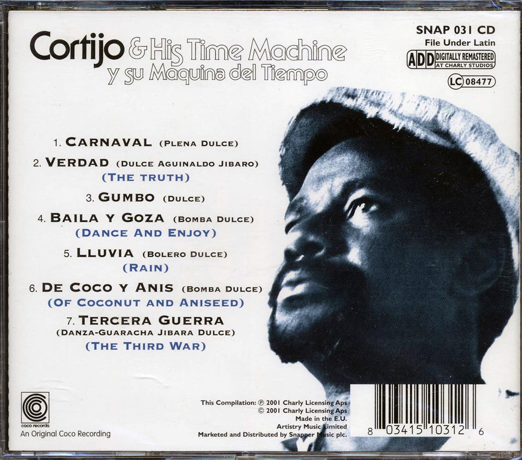Cortijo & His Time Machine - Y Su Maquina Del Tiempo Music CD