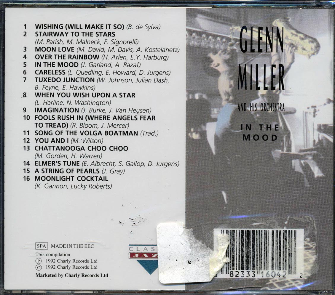Glenn Miller & His Orchestra - In The Mood Music CD