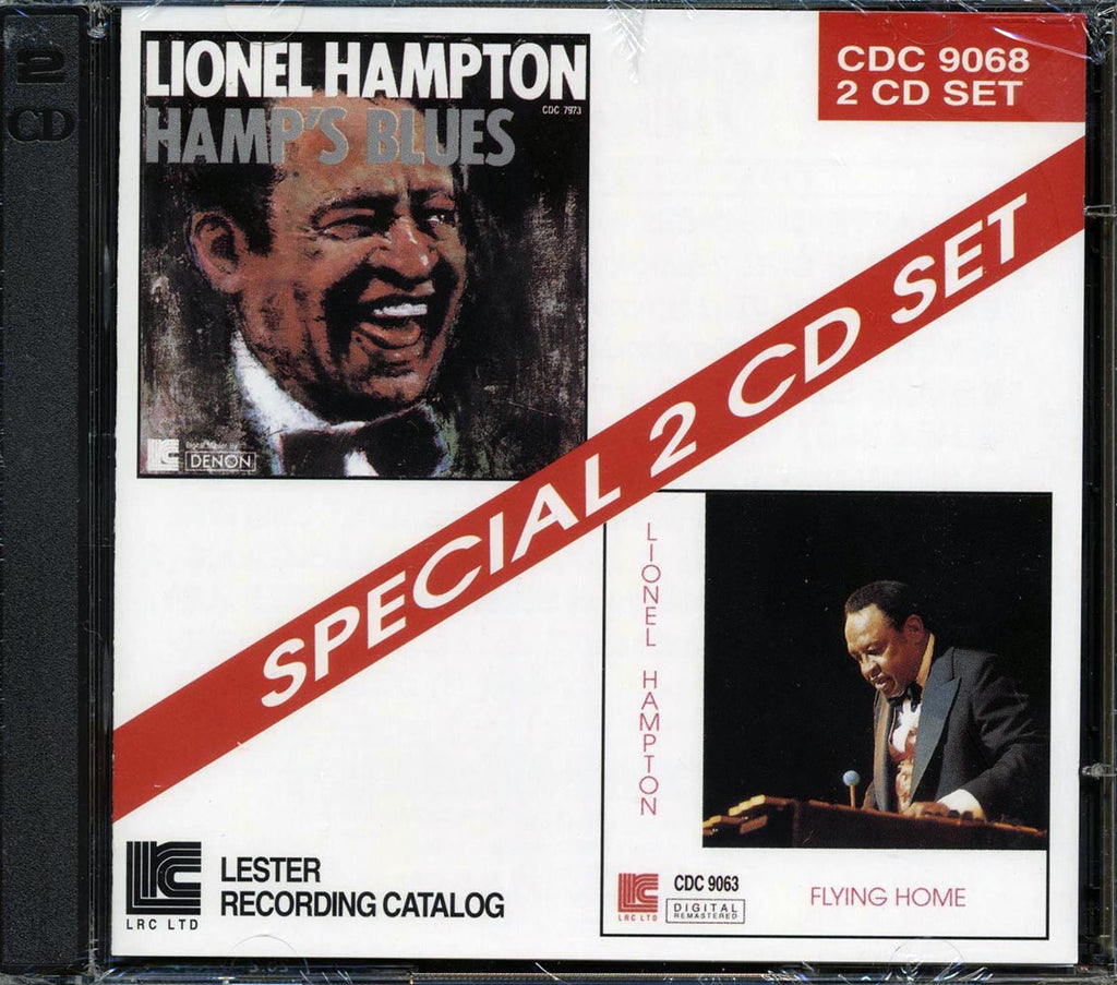 Lionel Hampton - Hamp's Blues + Flying Home (2 albums on 2 CDs) (21 tracks) (2xCD) Music CD