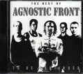 Agnostic Front - The Best Of: To Be Continued Music CD