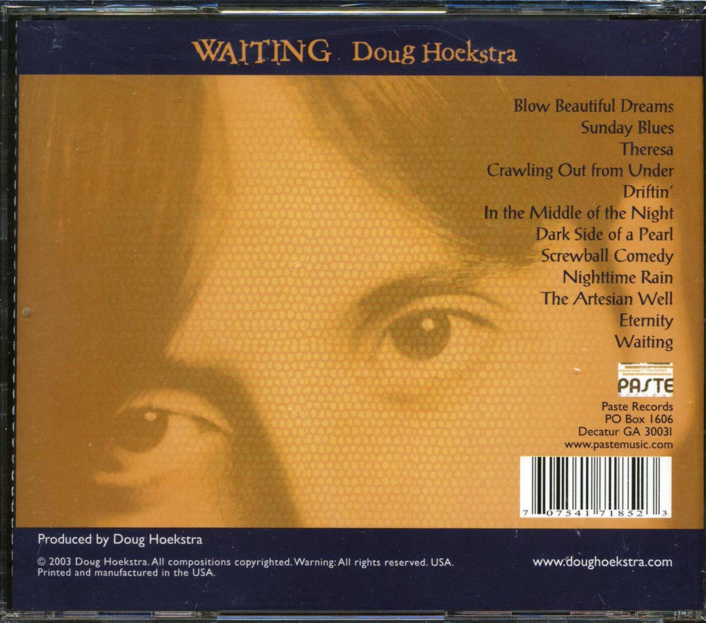 Doug Hoekstra - Waiting Music CD