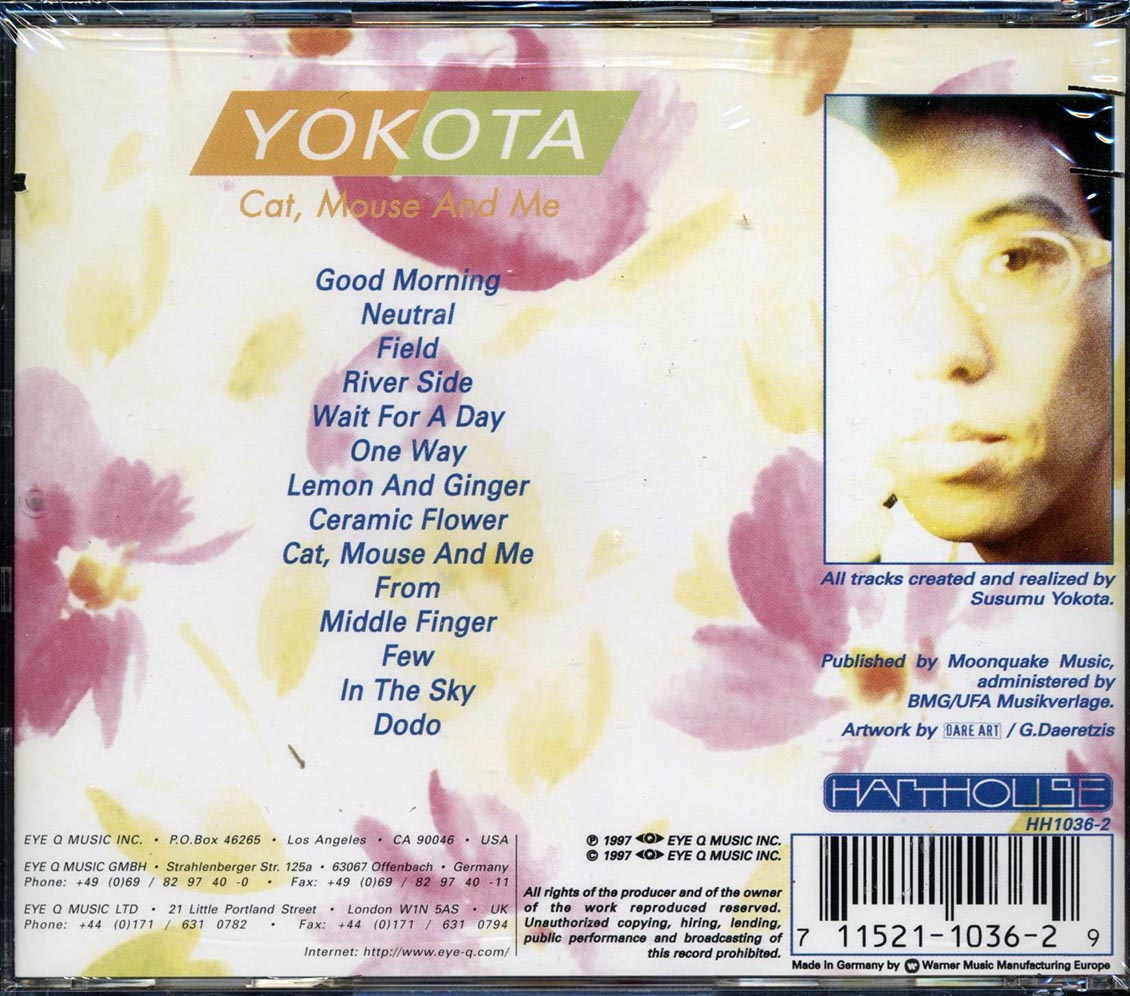 Yokota - Cat Mouse And Me (marked/ltd stock) Music CD