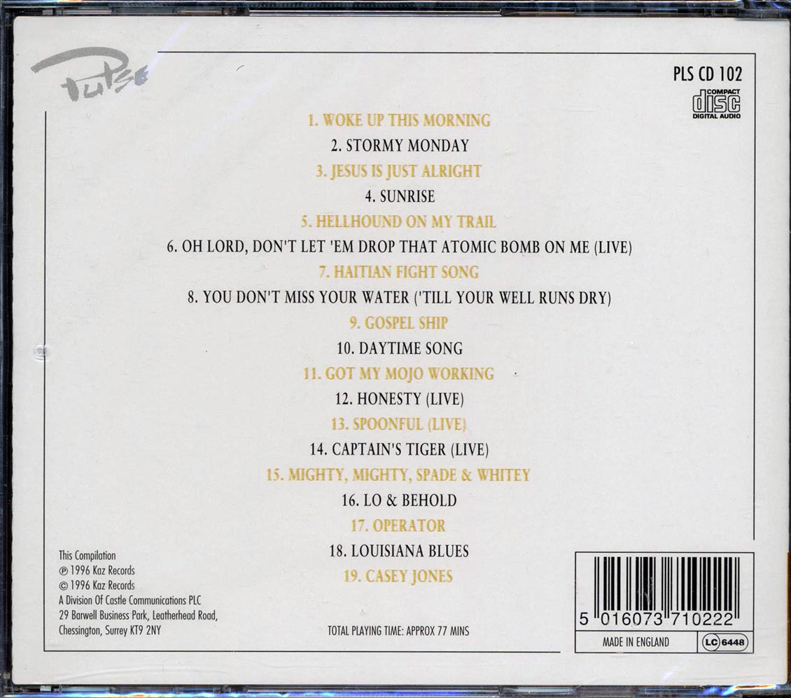 Alexis Korner - The Best Of Alexis Korner And Friends: Blues Unlimited Music CD