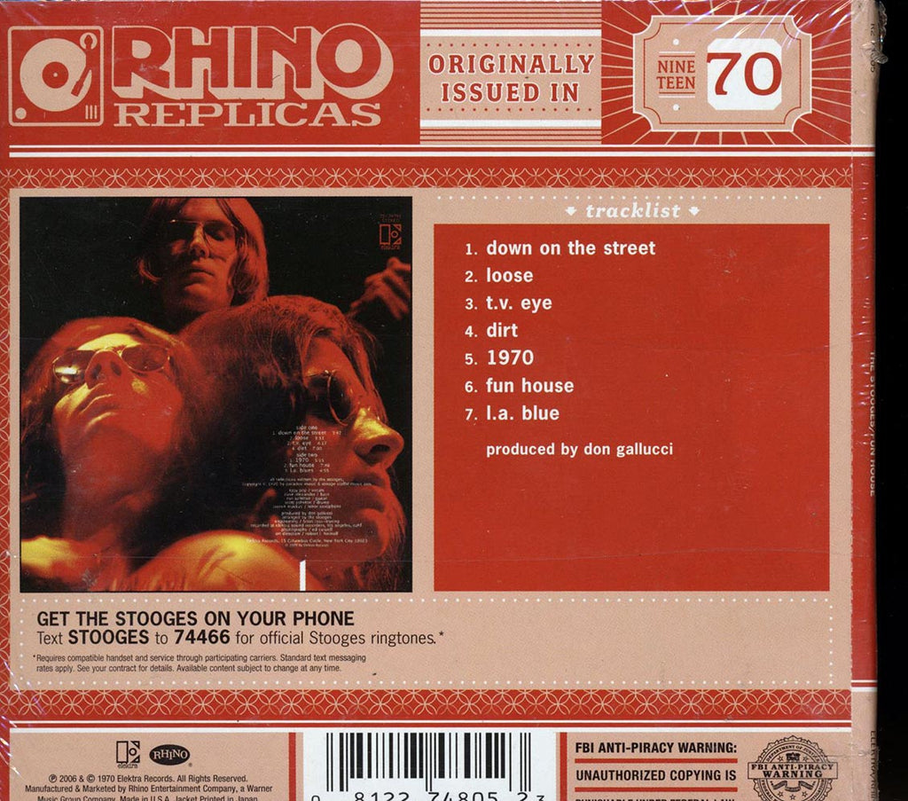The Stooges - Fun House (deluxe mini-LP slipsleeve edition) Music CD