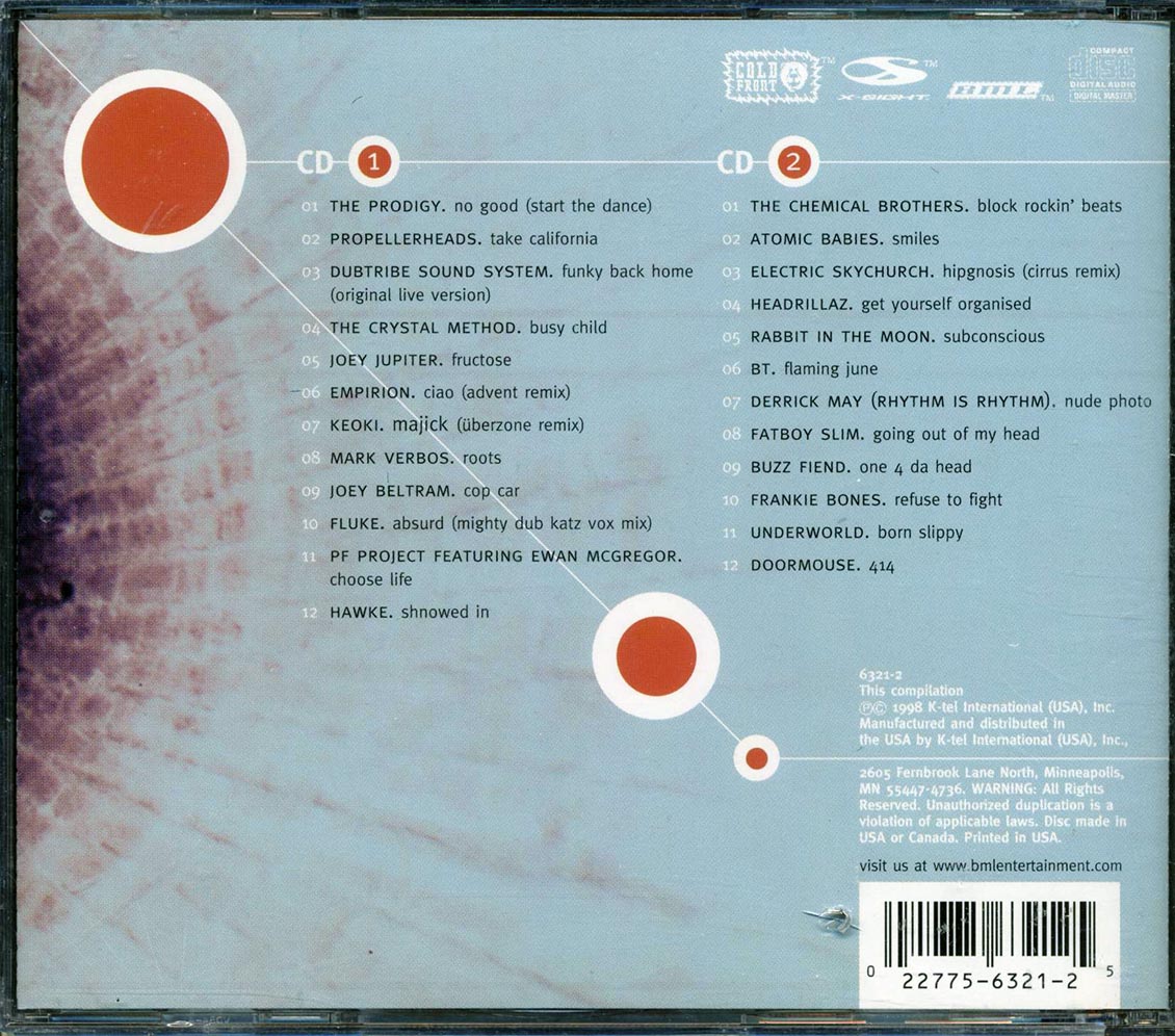The Prodigy, Propellerheads, Dubtribe Sound System, Etc. - Digital Empire: Electronica's Best (2xCD) Music CD