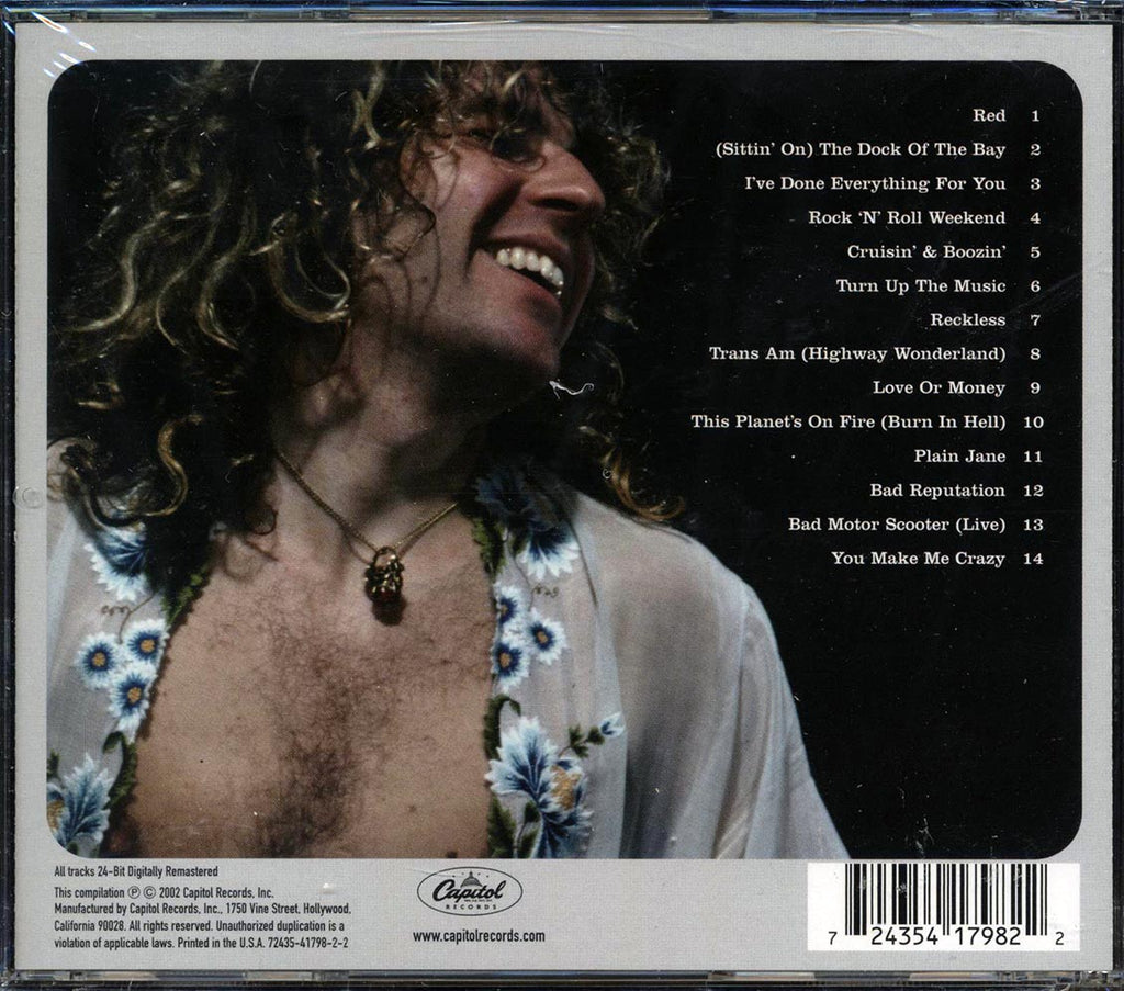 Sammy Hagar - Classic Masters (24-bit mastering) (remastered) Music CD