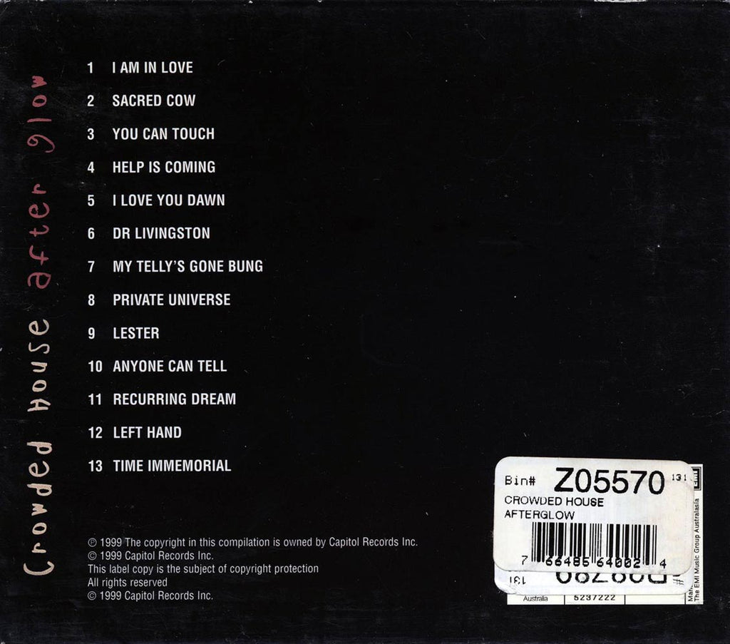 Crowded House - Afterglow (incl. 8-page booklet) Music CD