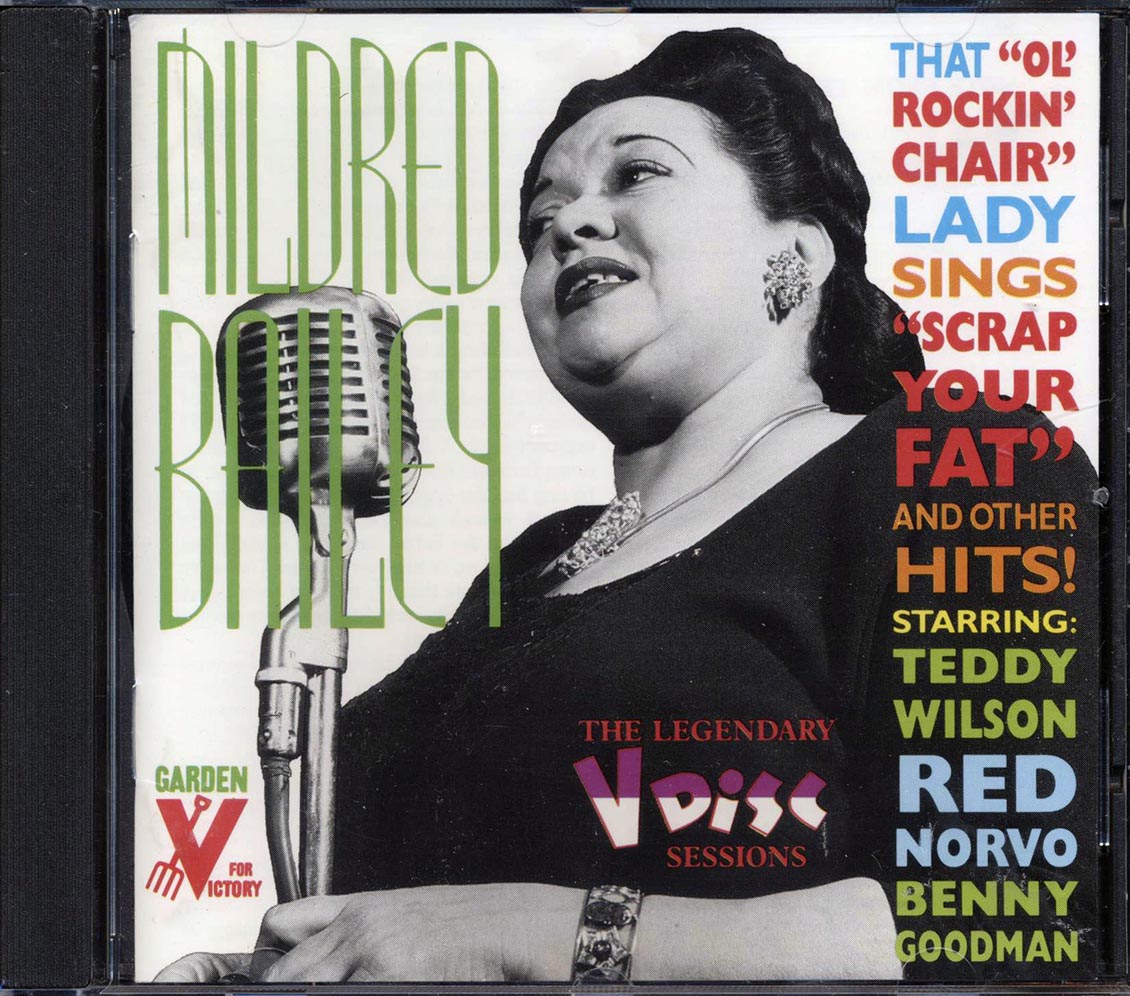 Mildred Bailey - Rockin' Chair: The Legendary V-Disc Sessions (28 tracks) Music CD