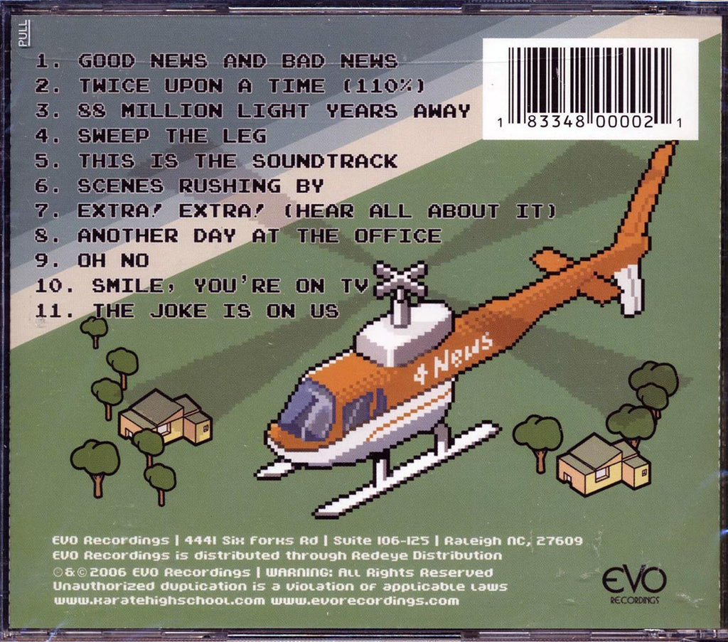 Karate High School - Arcade Rock Music CD