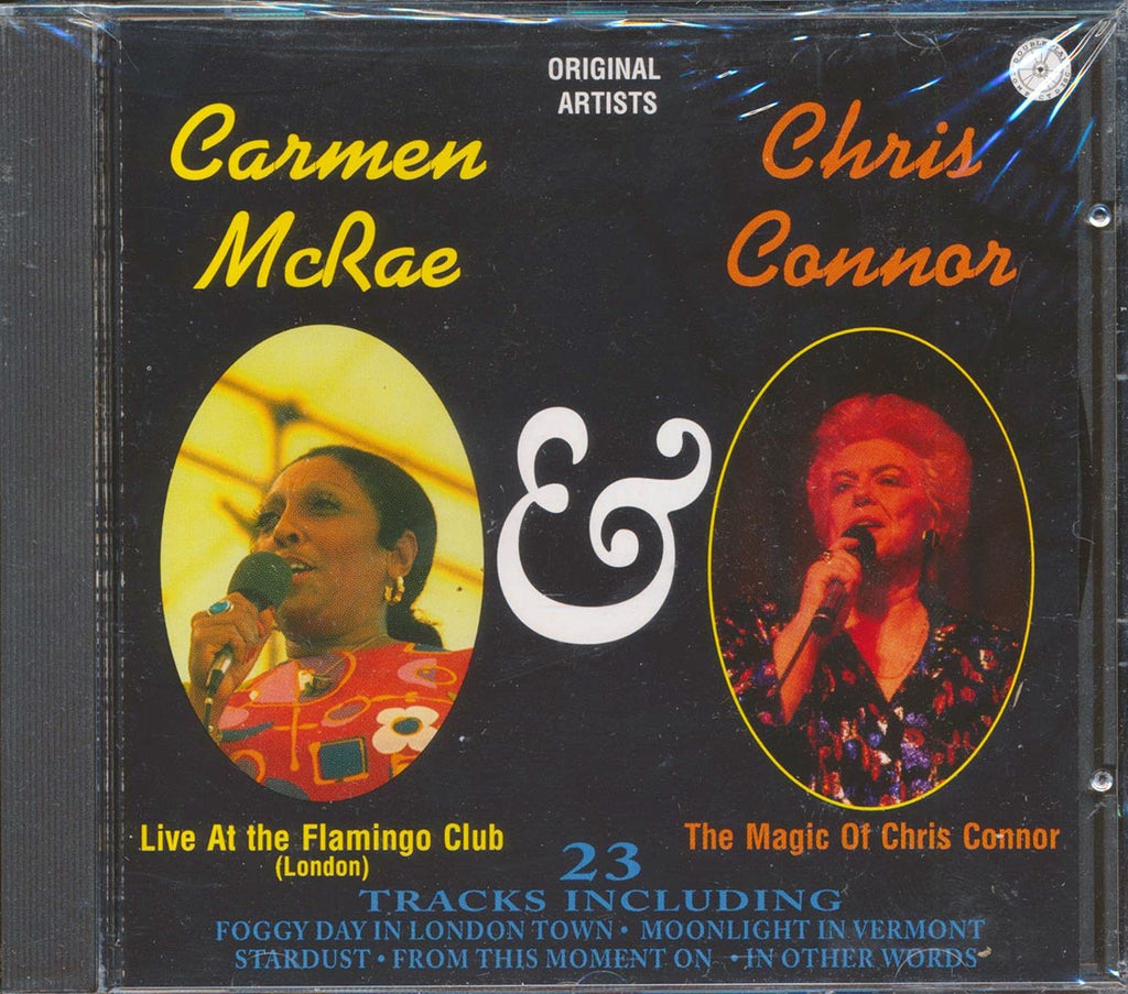 Carmen McRae, Chris Connor - Live At The Flamingo Club + The Magic Of Chris Connor (2 albums on 1 CD) (23 tracks) Music CD