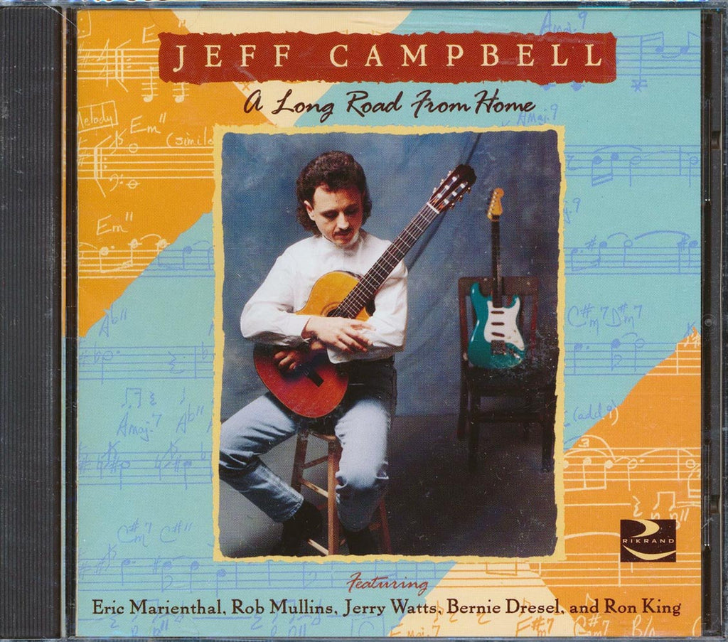 Jeff Campbell - A Long Road From Home Music CD