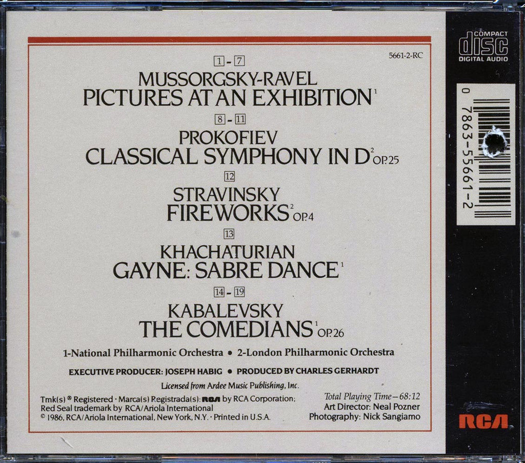 Leonard Slatkin - Conducts Russian Showpieces Music CD
