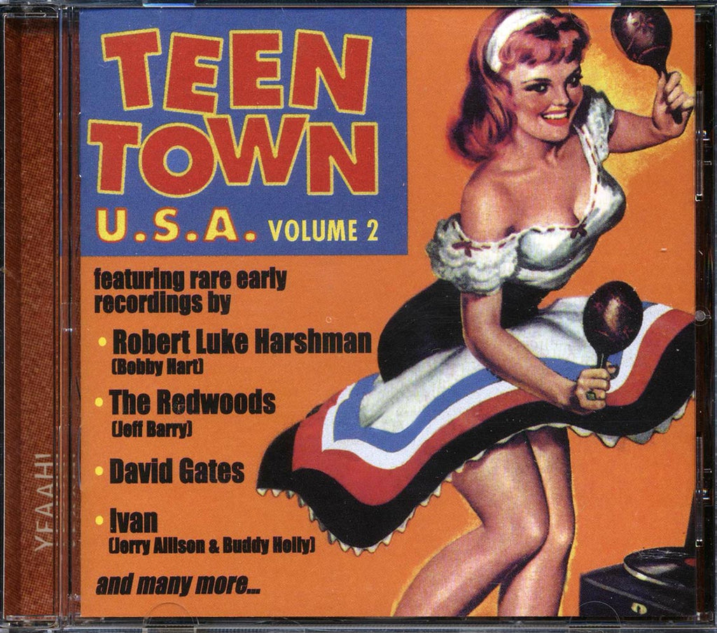 The Nighthawks, Jimmy Meng, Dave Meadows, Jimmie Beaumont, Etc. - Teen Town USA Volume 2: Rare American Recordings From The 50s And Early 60s (30 tracks) Music CD
