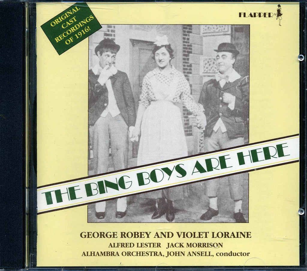 George Robey, Violet Loraine, Alfred Lester, Etc. - The Bing Boys Are Here Music CD