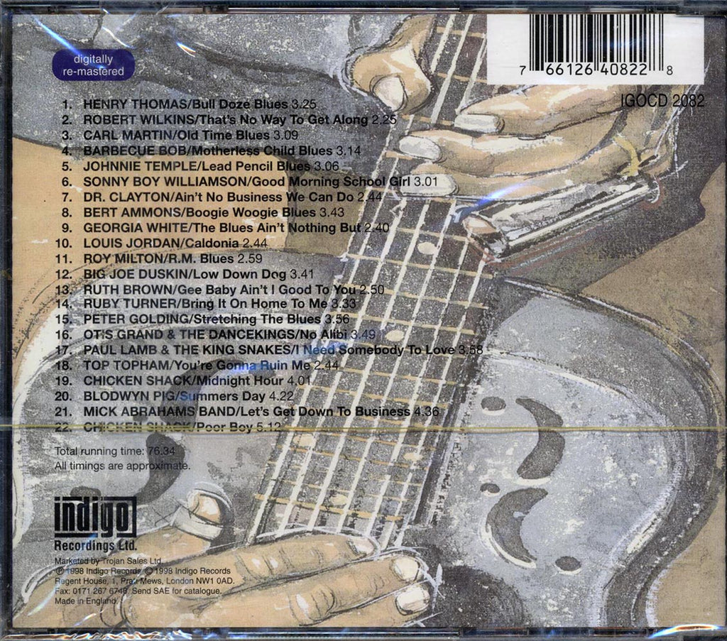 Henry Thomas, Robert Wilkins, Carl Martin, Etc. - Indigo Blues Collection 3 Music CD