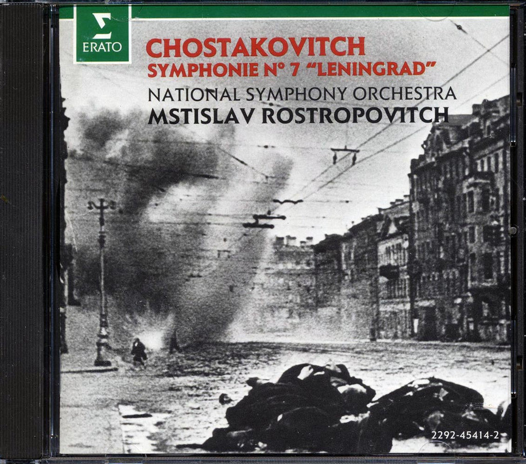 Chostakovitch, National Symphony Orchestra, Mstislav Rostropovitch - Symphonie No. 7: Lenningrad Music CD