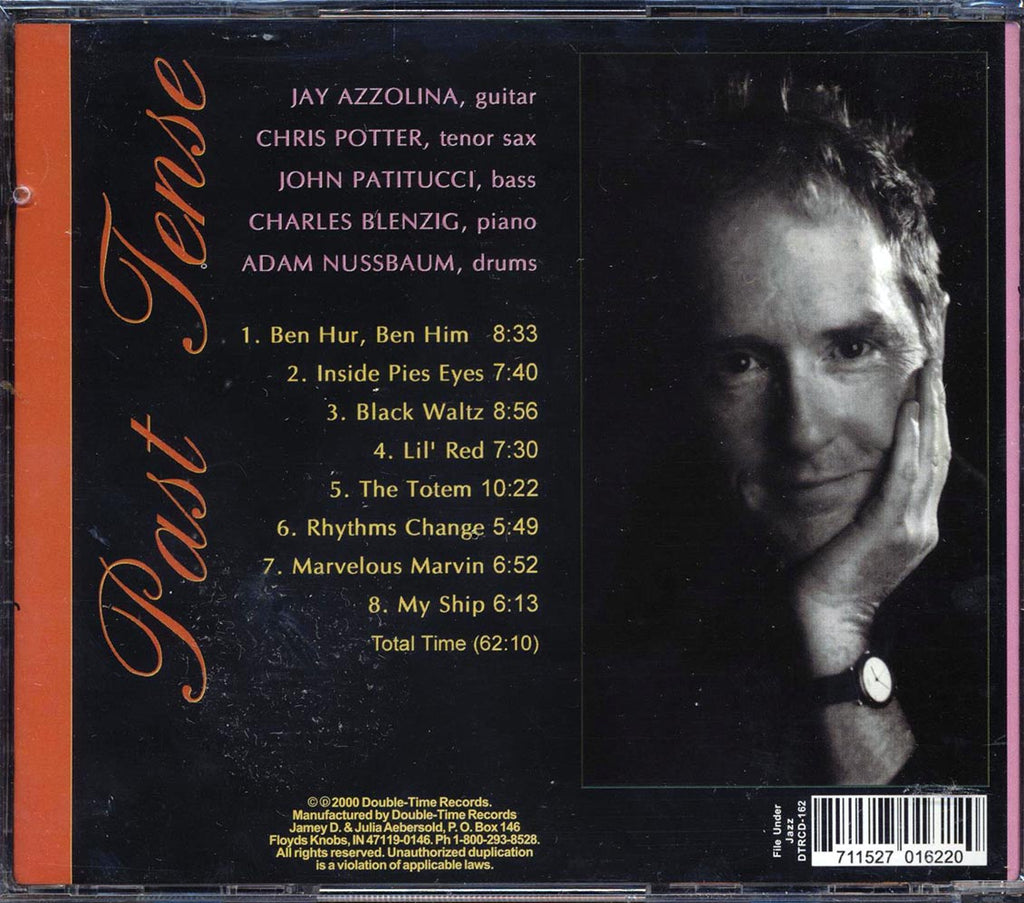 Jay Azzolina - Past Tense Music CD