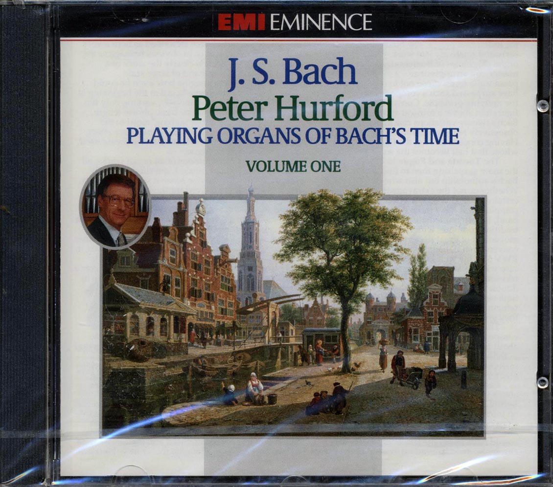 Peter Hurford - Playing Organs Of Bach's Time Volume 1 Music CD