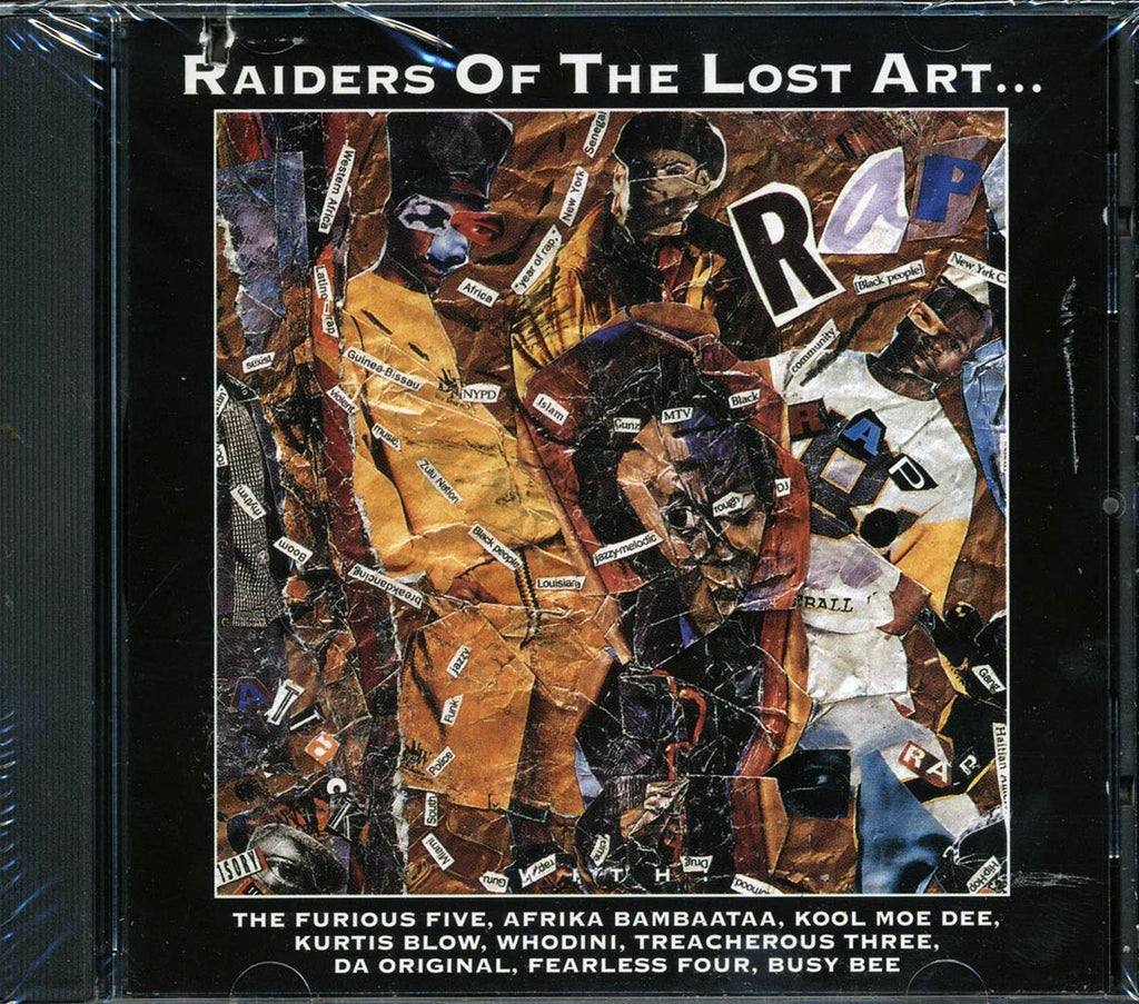 Kool Moe Dee, The Furious Five, Whodini, Etc. - Raiders Of The Lost Art (marked/ltd stock) Music CD