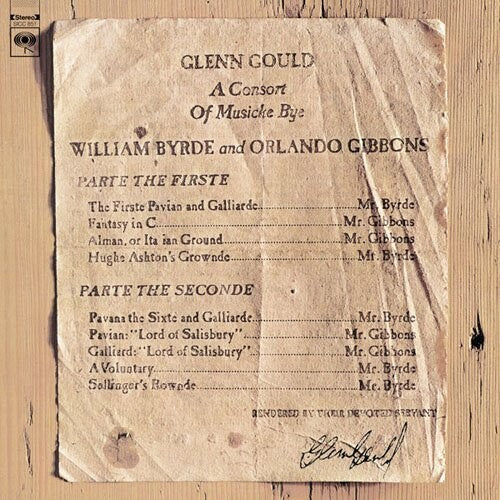 Gould,glenn - Consort Of Musicke Bye William - Music CD