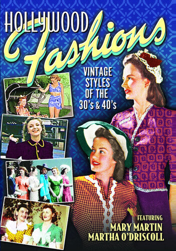 Hollywood Fashions: Vintage Styles Of The 30's & - Hollywood Fashions: Vintage Styles Of The 30's & - DVD