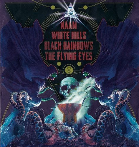 Naam/white Hills/black Rainbows/the Flying Eyes - 4 Way Split - Music CD