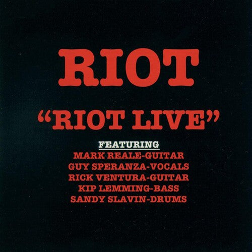 Riot - Riot Live - Music CD