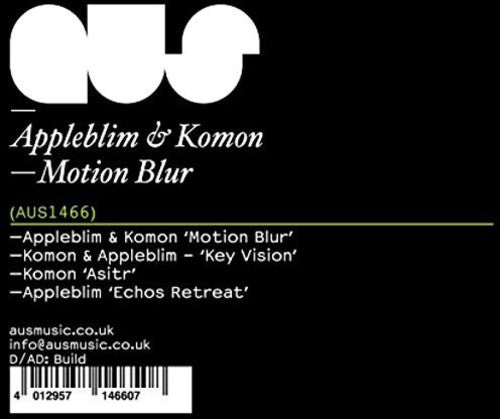 Appleblim & Komon - Motion Blur - Vinyl Record