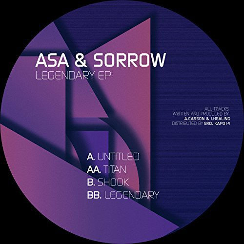 Asa & Sorrow - Legendary - Vinyl Record