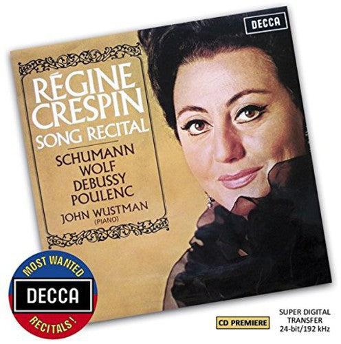 Crespin / Wustman - Most Wanted: Regine Crespin - Song Recital - Music CD