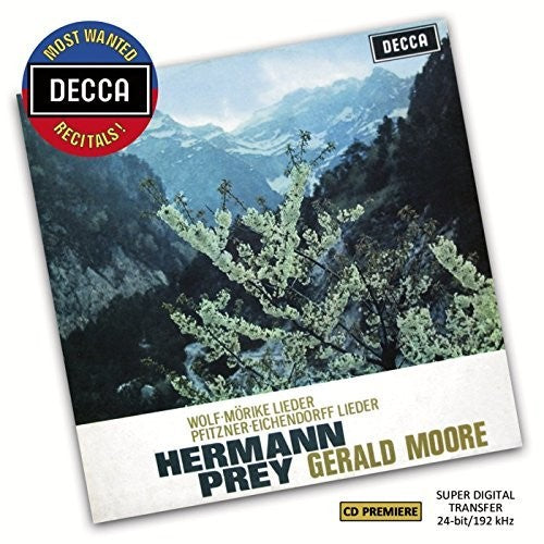 Prey / Moore - Most Wanted: Wolf Morike Lieder - Pfitzner: Eichen - Music CD