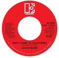 Ware,leon - Why I Came To California / Rockin' You Eternally - Vinyl Record