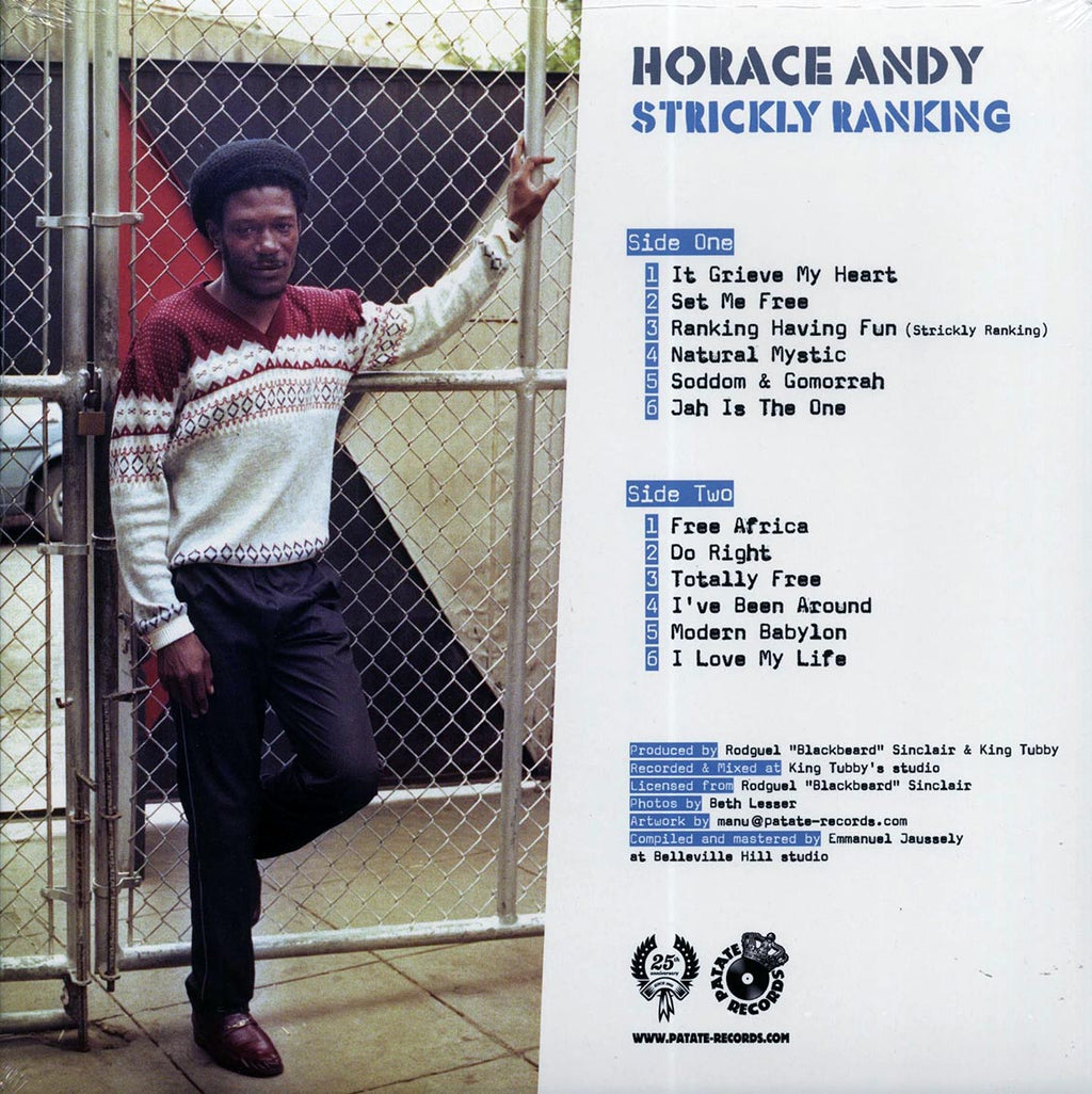 Horace Andy - Strickly Ranking: The Blackbeard Years 1977-80 Vinyl Record