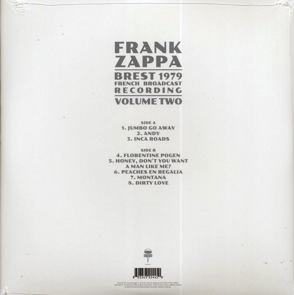 Frank Zappa - Brest 1979 Volume 2: French Broadcast Recording Vinyl Record
