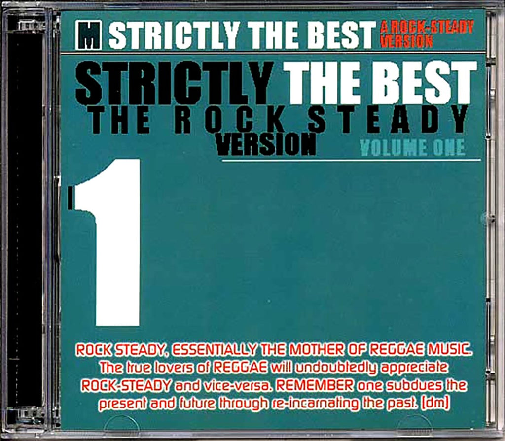 U Roy, Ken Boothe, Slim Smith, Etc. - Strictly The Best: The Rock Steady Version Volume 1 (2xCD) Music CD