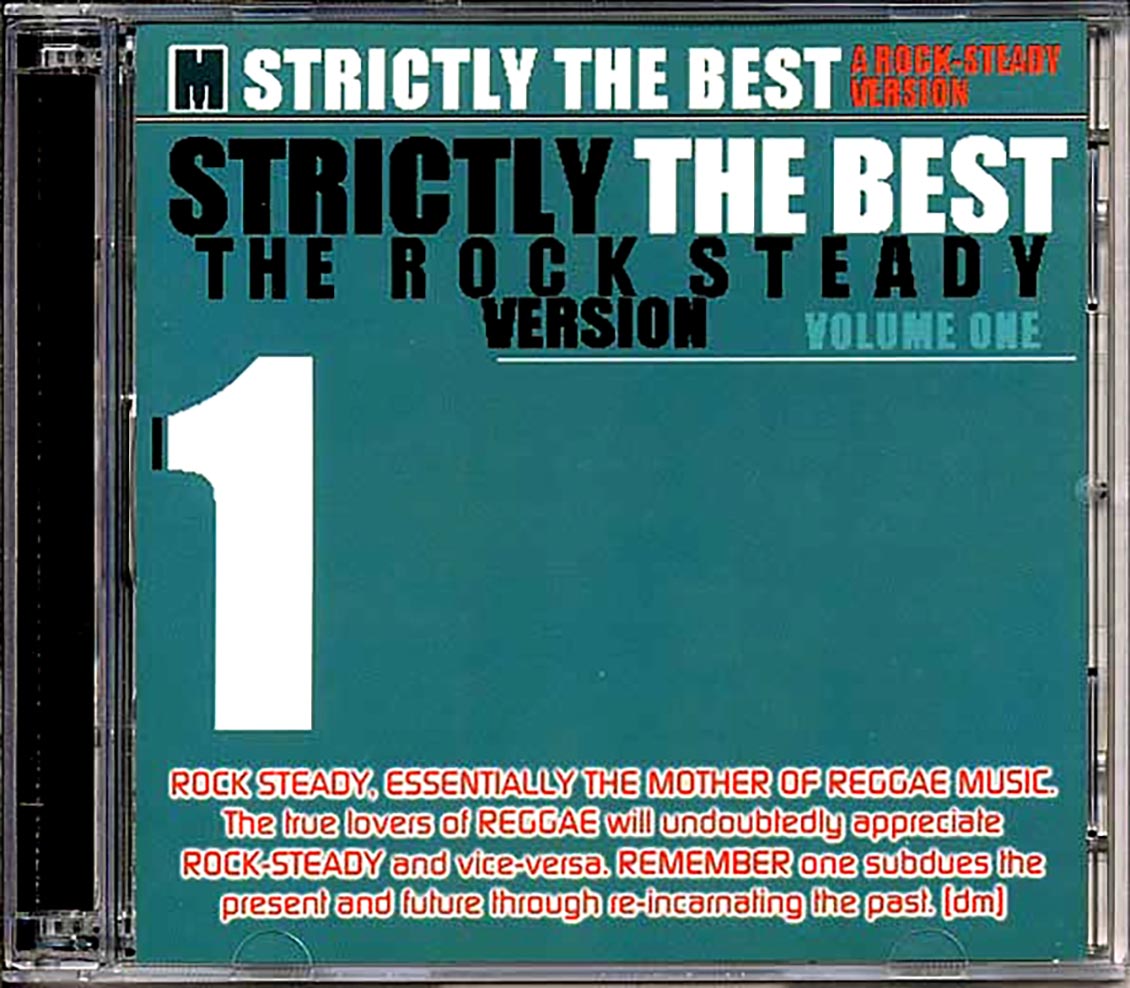 U Roy, Ken Boothe, Slim Smith, Etc. - Strictly The Best: The Rock Steady Version Volume 1 (2xCD) Music CD