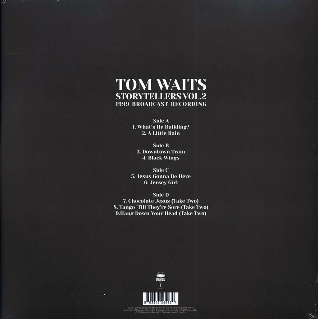 Tom Waits - Storytellers Volume 2: 1999 Broadcast Recording (ltd. ed.) (2xLP) Vinyl Record