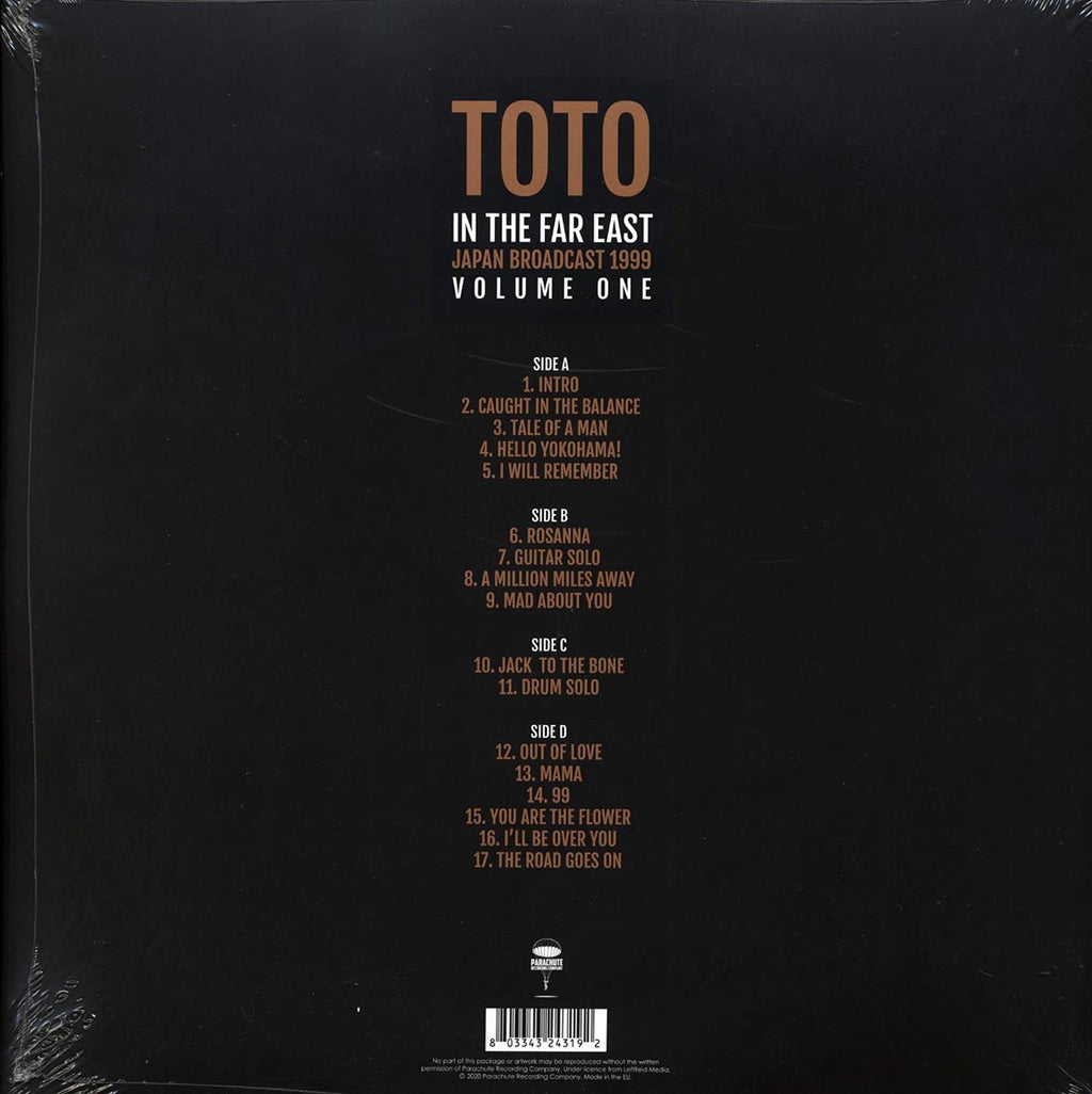 Toto - In The Far East Volume 1: Japan Broadcast 1999 (ltd. ed.) (2xLP) Vinyl Record