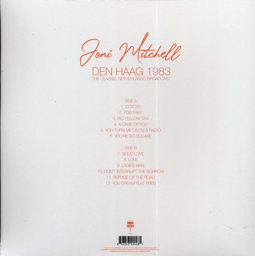 Joni Mitchell - Den Haag 1983: The Classic Netherlands Broadcast Vinyl Record
