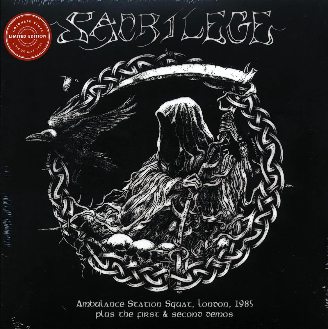 Sacrilege - Ambulance Station Squat, London, 1985 + The First & Second Demos (ltd. ed.) (splatter vinyl) Vinyl Record
