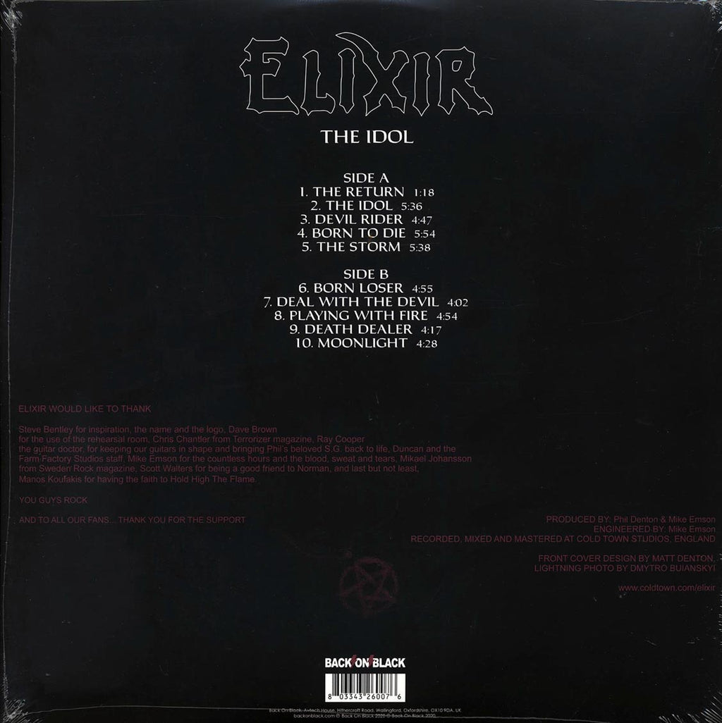 Elixir - The Idol Vinyl Record
