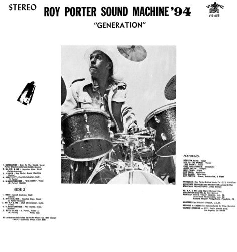 Porter,roy Sound Machine '94 - Generation - Music CD