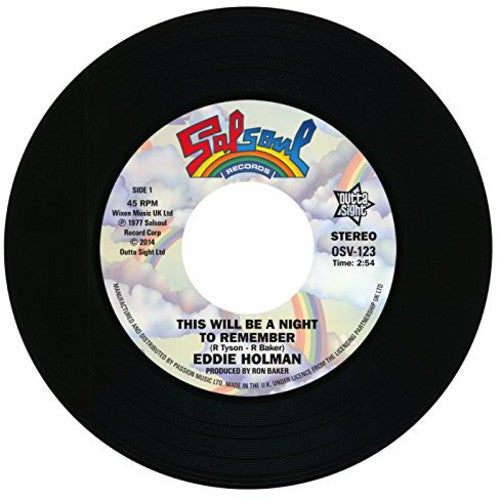 Holman,eddie Double Exposure - This Will Be A Night To Remember/ten Per Cent - Vinyl Record