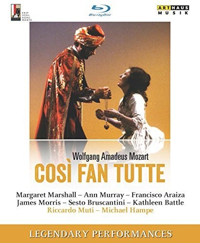 Mozart / Marschall / Wiener Philharmoniker / Muti - Cosi Fan Tutte - Salzburger Festspiele 1983 - Blu-ray