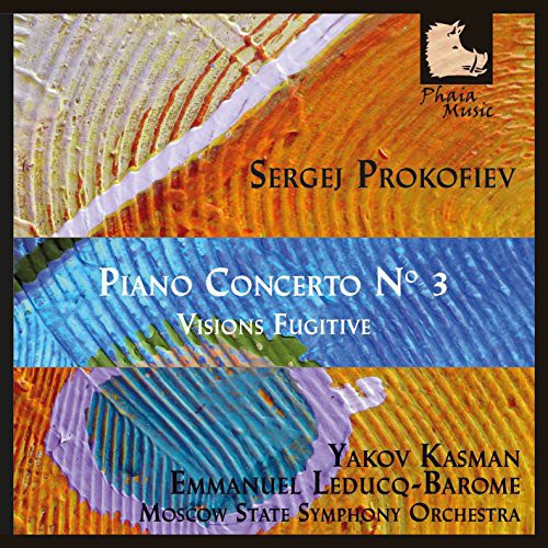 Porkofiev / Kasman / Leducq-barome / Moscow State - Pno Con 3 & Visions Fugitive - Music CD