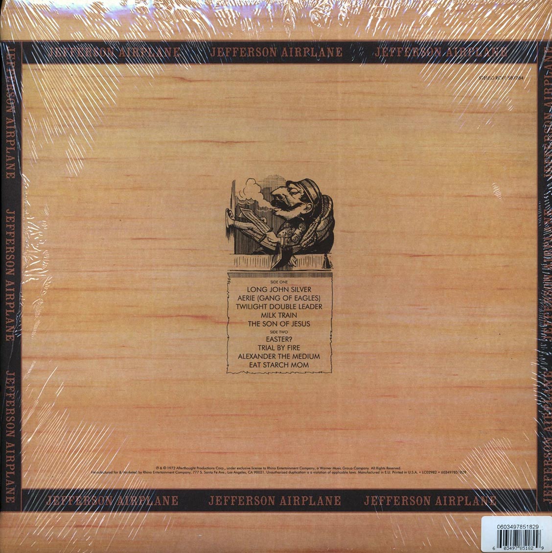 Jefferson Airplane - Long John Silver (ltd. ed.) (180g) (green vinyl) Vinyl Record