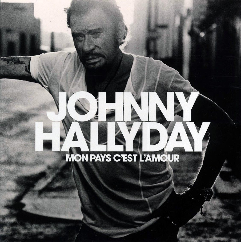 Johnny Hallyday - Mon Pays C'Est L'Amour (2xLP) (white vinyl) Vinyl Record