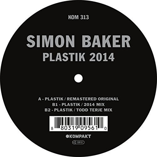 Baker,simon - Plastik 2014 - Vinyl Record