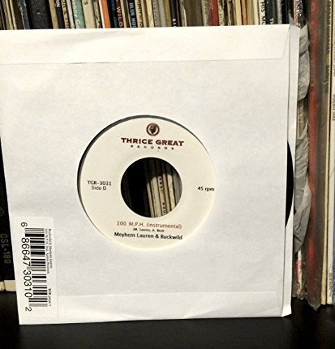 Buckwild & Meyhem,lauren - 100 Mph (feat. Action Bronson) - Vinyl Record