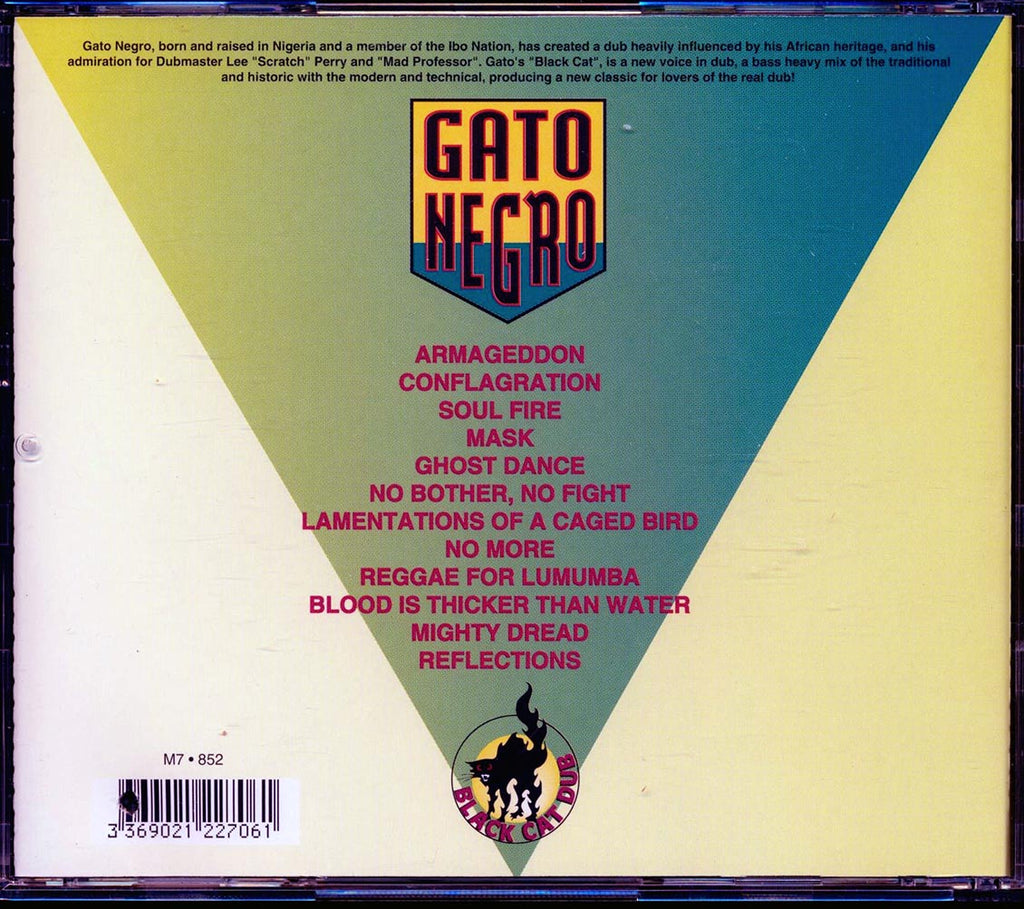 Gato Negro - Black Cat Dub (marked/ltd stock) Music CD